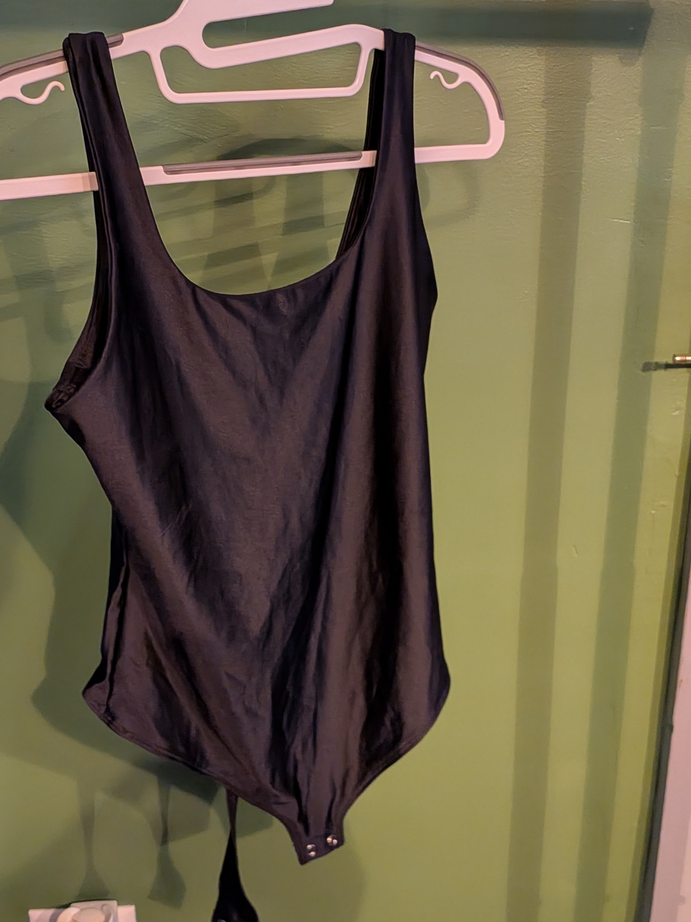 wild fable Black Scoop Bodysuit